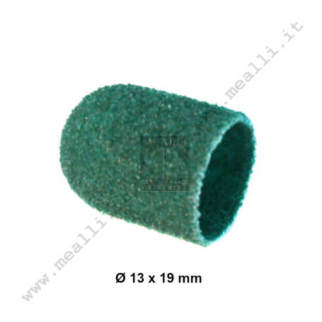 Cylindrical domed Grinding Caps Ø 13 x 19 mm