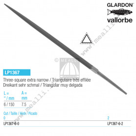 Lima triangolo stretta VALLORBE LP1367