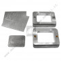 Staffe in alluminio per microfusione