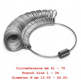 Economy Steel Finger Gauge Set