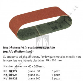 Replacement belts for Proxxon BBS/S sander