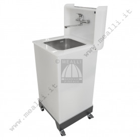 Stainless steel Cleaner sink cm 51 x 51 x 100h