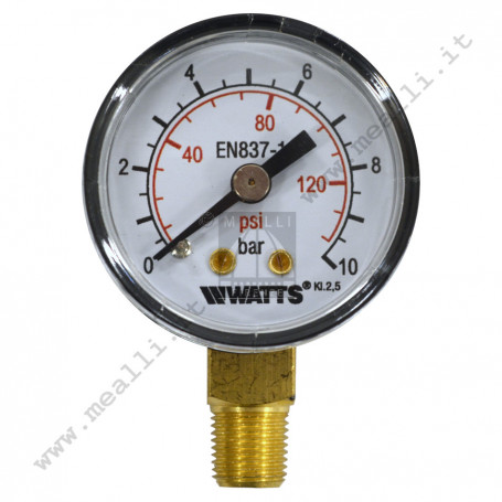 Bourdon tube pressure gauge