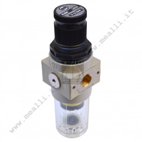 Filter regulator for compressors 0-12 bar