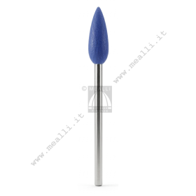 Mounted Blue Silicone Cone polisher