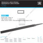 VALLORBE Precision File Regular pillar 3 sides cut LP1133