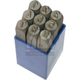 Numerical Marking punch set  - mm 8.0